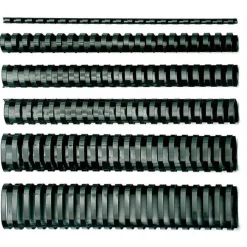 ESSELTE CANUTILLO OVALADO NEGRO 38MM 350H 50U 4028185 MAK220177