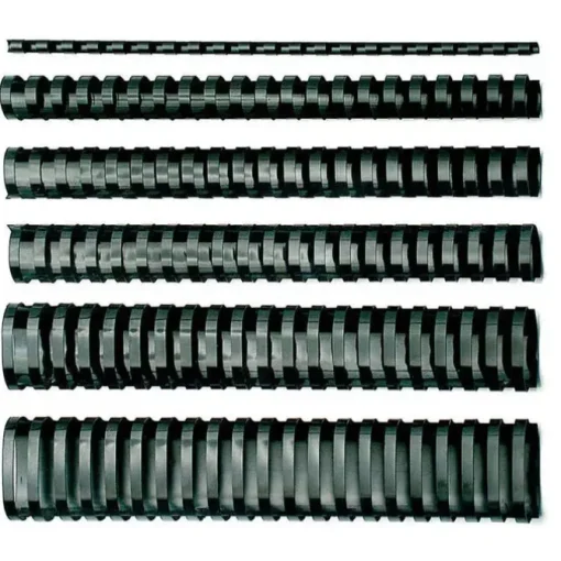 ESSELTE CANUTILLO OVALADO NEGRO 51MM 490H 50U 4028187 MAK220179