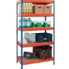 ESTANTERIA AR METAL.180X90X45 AZ/NA