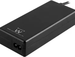 EWENT CARGADOR UNIVERSAL AUTOMATICO PARA PORTATIL - HOME 90W - 11 PUNTAS - COLOR NEGRO