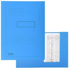 EXACLAIR SUBCARPETA EXACOMPTA A4 2SOL.AZUL 445006E MAK180921