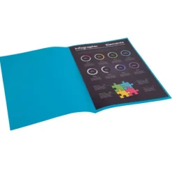 EXACLAIR SUBCARPETA EXACOMP A4 80G TURQUE/100U 800019E MAK180801
