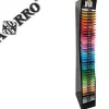 EXPOSITOR GUARRO METALICO VACIO 36 ESTANTES PARA CARTULINA IRIS DIN A4 185 GR 30X40X200 CM