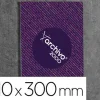 EXPOSITOR MURAL ARCHIVO 2000 PREMIUM POLIESTIRENO TRANSPARENTE CON ADHESIVO DIN A4 VERTICAL 210X300 MM