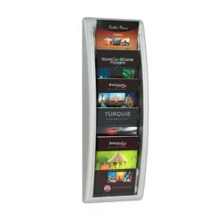 EXPOSITOR PAPERFLOW MURAL QUICK FIT A4 4 CASILLAS