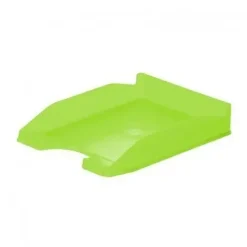 FAIBO BANDEJA APILABLES AMARILLO TRANSLUCIDO 350X250X65MM 93TR-64
