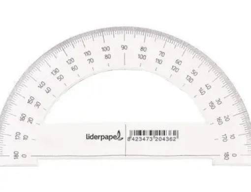 FAIBO SEMICIRCULO PLASTICO TRANSPARENTE 13/15 CM. REF 216 CS29701