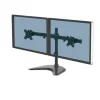 FELLOWES PROFESSIONAL SERIES PEANA PARA MONITOR DOBLE - GESTION DE CABLES INTEGRADA - HASTA 30 Y 8 KG - COLOR NEGRO