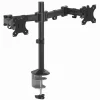 FELLOWES REFLEX BRAZO PARA MONITOR DOBLE - HASTA 27 Y 8KG - AJUSTABLE EN ALTURA Y PROFUNDIDAD - GESTION DE CABLES INTEGRADA - COLOR NEGRO