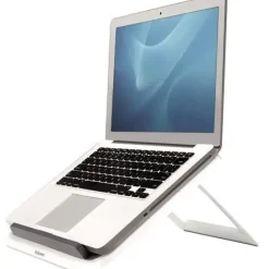 FELLOWES SPIRE SERIES SOPORTE ELEVADOR PARA PORTATIL - AJUSTABLE EN 7 ANGULOS - TOPE FRONTAL - PLEGABLE - HASTA 17 PULGADAS Y 4KG