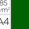 FILA CARTULINA GUARRO A4 185G VERDE BILLAR