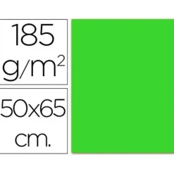 FILA CARTULINA GUARRO 50X65 FLUORESCENTE VERDE 2000403816 MAK649911