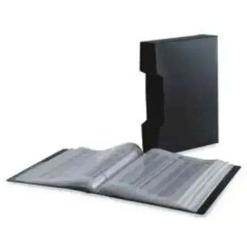 FRAGA CARPETA 120 FUNDAS DIN A4 DE LUXE CON CAJA