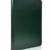 FRAGA PORTAFOLIOS PIEL DYNAMIC COLOR VERDE TAMAÑO CUARTILLA A5 CREMALLERA FR74536