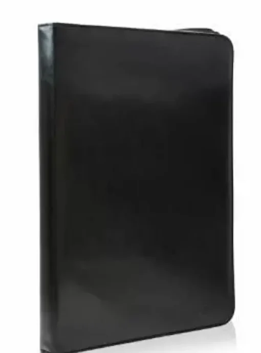 FRAGA PORTAFOLIOS PIEL DYNAMIC COLOR NEGRO TAMAÑO CUARTILLA A5 CREMALLERA FR74566