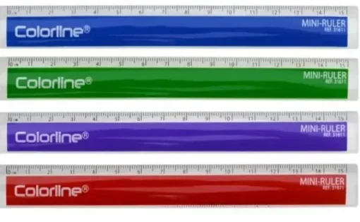 FRAGA REGLA ESTUCHE 15CM EXTRADURA PLANA MINI 31611