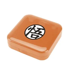 FR-TEC CAJA DE TRANSPORTE PARA JUEGOS DE NINTENDO SWITCH - DISEÑO OFICIAL DE DRAGON BALL SUPER - CAPACIDAD PARA 24 JUEGOS Y 2 MICROSD - PLASTICO RESISTENTE - COLOR NARANJA