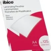 FUNDA PLASTIFICAR GLOSS A4 2X125 MICRAS 100U