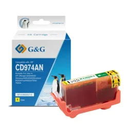 G&G HP 920XL AMARILLO CARTUCHO DE TINTA GENERICO - REEMPLAZA CD974AE