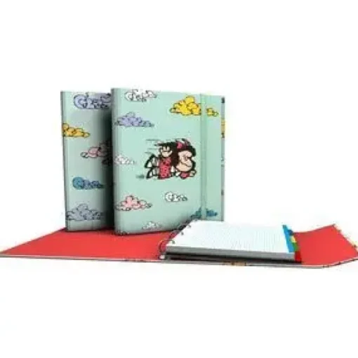 GRAFOPLAS CARPEPLUS 4 ANILLAS 25 MM FORRADA MAFALDA 22 VOLAN
