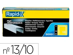 GRAPAS RAPID 13/10 MM GALVANIZADA CAJA DE 5000 UNIDADES