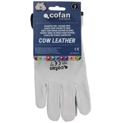 GUANTES PIEL VACUNO GRIS CAT.2 T/9 749078
