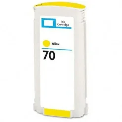 HP 70 AMARILLO CARTUCHO DE TINTA PIGMENTADA GENERICO - REEMPLAZA C9454A