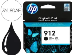 INK-JET HP 912 OFFICEJET 8010 / 8020 / 8035 NEGRO 300 PAG