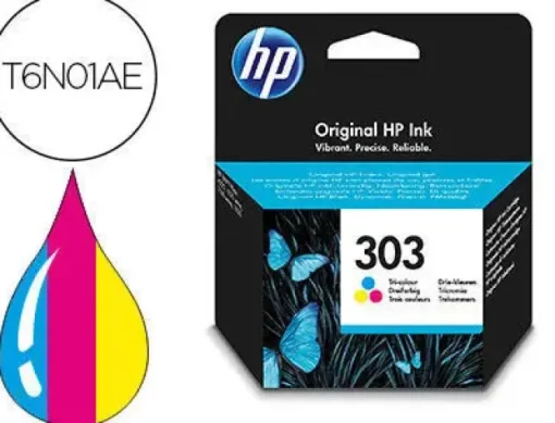 INK-JET HP N. 303 ENVY PHOTO 6230 / 7130 / 7830 COLOR TRICOLOR CAPACIDAD 200 PAGINAS