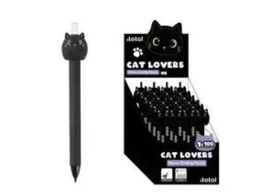 ITOTAL LAPIZ INFINITO GATO NEGRO XL20708