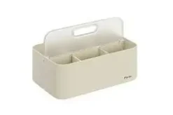 JB CESTA ORGANIZADORA LITEM PORTA FOLD MARFIL TRANSOARENTE REF 272802 263 X 164 X 100MM