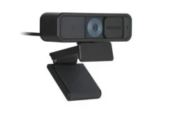 KENSINGTON PROVC WEBCAM W2000 - ENFOQUE AUTOMATICO - VIDEO 1080P - CORRECCION DE LUZ - COLOR NEGRO