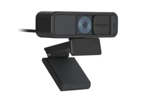 KENSINGTON PROVC WEBCAM W2000 - ENFOQUE AUTOMATICO - VIDEO 1080P - CORRECCION DE LUZ - COLOR NEGRO