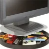 KENSINGTON SOPORTE GIRATORIO SMARTFIT - ORGANIZADOR GIRATORIO - ADMITE MONITORES DE HASTA 18,5 KG - ALTURA AJUSTABLE - GRIS