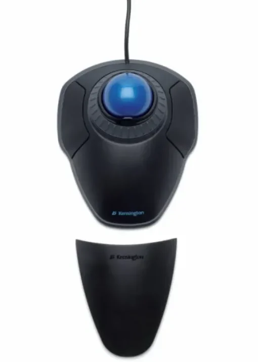 KENSINGTON TRACKBALL ORBIT CON ANILLO DE DESPLAZAMIENTO - BOLA DE 40MM - PERSONALIZACION DE BOTONES - PRECISION OPTICA - REPOSAMUÑECAS EXTRAIBLE - NEGRO