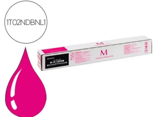 KYOCERA TK8515 MAGENTA CARTUCHO DE TONER ORIGINAL - 1T02NDBNL1/1T02NDBNL0/TK8515M