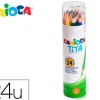 LAPICES DE COLORES CARIOCA TITA MINA 3 MM TUBO METAL 24 COLORES SURTIDOS + SACAPUNTAS