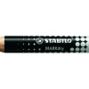LAPIZ MARCADOR EN SECO STABILO MARKDRY PARA PIZARRA BLANCA COLOR NEGRO CAJA DE 5 UNIDADES