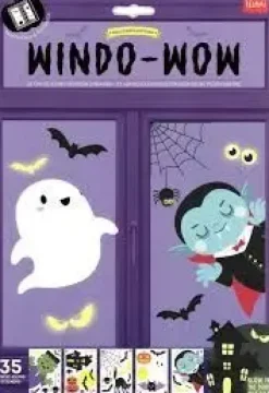 LEGAMI HALLOWEEN SET DE 35 ADHESIVOS ELECTROSTATICOS PARA VENTANAS WDS0001