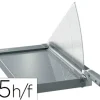 LEITZ PRECISION OFFICE PRO A4+ GUILLOTINA DE PAPEL - RECORTA HASTA 25 HOJAS - FORMATO A4 - CORTE ACERO RECTIFICADO DE PRECISION