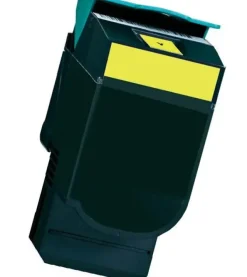 LEXMARK CX410/CX510 AMARILLO CARTUCHO DE TONER GENERICO - REEMPLAZA 80C2HY0/80C2HYE/802HY