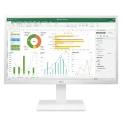 LG MONITOR 27 LED IPS FULLHD 1080P 60HZ - RESPUESTA 5MS - ALTAVOCES - ANGULO DE VISION 178º - 16:9 - USB, VGA, DVI, HDMI, DISPLAYPORT - VESA 100X100MM