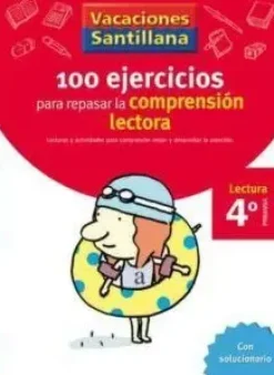 LIBRO DE VACACIONES COMPRENSION LECTORA 4º.PRIMARIA VACACIONES SANTILLANA