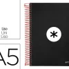LIDERPAPEL CUADERNO ANTARTIK DIN A5 120 HOJAS 100 GRAMOS HOJAS BLANCAS LISO TAPA CARTON FORRADO MATE CS74641 CS7462 CS746436 CS74632