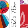 LIDERPAPEL PAPEL SEDA 5 HOJAS 052CMX076CM ROJO CS36077