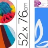 LIDERPAPEL PAPEL SEDA 5 HOJAS 052CMX076CM AZUL CELESTE CS36073