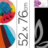 LIDERPAPEL PAPEL SEDA 5 HOJAS 052CMX076CM NEGRO CS36076