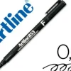 LIDERPAPEL ROTULADOR ARTLINE PERMANENTE 0.5 MM RETROPROYECCION PUNTA REDONDA COLOR NEGRO CS10922 EK-853-N