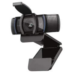 LOGITECH C920E WEBCAM FULL HD 1080P USB 3.2 - ENFOQUE AUTOMATICO - MICROFONOS INTEGRADOS - TAPA DE OBTURADOR - CAMPO VISUAL DE 78º - CABLE DE 1.50M - COLOR NEGRO