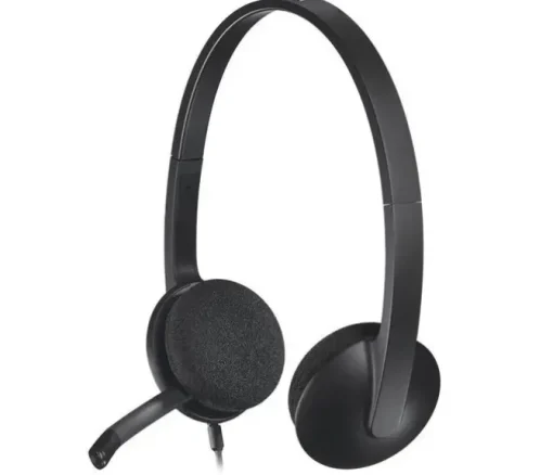 LOGITECH H340 AURICULARES CON MICROFONO USB - MICROFONO PLEGABLE - DIADEMA AJUSTABLE - ALMOHADILLAS ACOLCHADAS - CABLE DE 1.80M - COLOR NEGRO